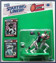 Mike Singletary / Mike Quick from Starting Lineup - Football - One on One manufactured by Kenner [Front]
