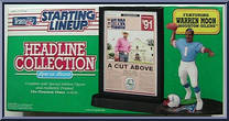Warren Moon from Starting Lineup - Football - Headline Collection - 1992 manufactured by Kenner [Front]