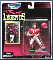 Len Dawson from Starting Lineup - Timeless Legends - 1997 Series manufactured by Kenner [Front]