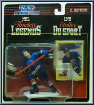 Mike Bossy from Starting Lineup - Timeless Legends - 1997 Series manufactured by Kenner [Front]