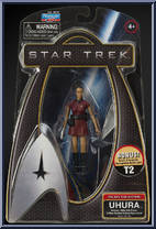 Uhura (Enterprise Uniform) from Star Trek - 2009 Movie - Galaxy Collection [3 3/4"] manufactured by Playmates [Front]