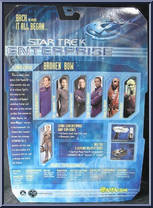 Sub-Commander T'Pol from Star Trek - Enterprise - Broken Bow manufactured by Diamond Select [Back]