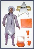 Guinan (Operator of the Ten Forward Lounge) from Star Trek - Generations - Basic Series manufactured by Playmates [Loose]