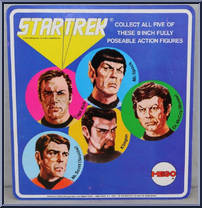 Mr. Spock from Star Trek - Series 1 manufactured by Mego [Back]