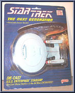 U.S.S. Enterprise Starship from Star Trek - Next Generation - Spaceships manufactured by Galoob [Front]