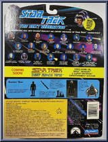 Dr. Noonian Soong (with Pog) from Star Trek - Next Generation - Series 3 manufactured by Playmates [Back]