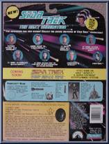 Worf (Starfleet Rescue Outfit) from Star Trek - Next Generation - Series 3 manufactured by Playmates [Back]