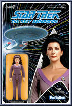 Counselor Troi from Star Trek - Next Generation - ReAction Figures manufactured by Super7 [Front]