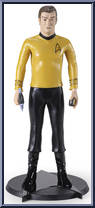 Kirk from Star Trek - Bendyfigs manufactured by Noble Toys [Loose]