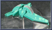 Klingon Bird of Prey from Star Trek V - Basic Series manufactured by ERTL [Loose]