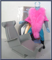 Andorian from Star Trek - Warp Factor - Series 4 manufactured by Playmates [Loose]