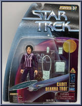 Cadet Deanna Troi from Star Trek - Warp Factor - Series 3 manufactured by Playmates [Front]