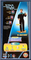 Dr. Julian Bashir from Star Trek - Warp Factor - 9" Scale manufactured by Playmates [Back]
