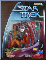 Kang from Star Trek - Warp Factor - Series 4 manufactured by Playmates [Front]