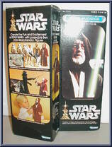 Ben (Obi-Wan) Kenobi from Star Wars - Large Size manufactured by Kenner [Back]