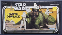 Patrol Dewback from Star Wars - Creatures manufactured by Kenner [Front]