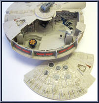 Millenium Falcon from Star Wars - Vehicles manufactured by Kenner [Loose]