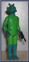 Greedo from Star Wars - Basic Series manufactured by Kenner [Loose]