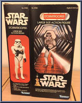 Stormtrooper from Star Wars - Large Size manufactured by Kenner [Back]