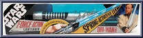 Obi-Wan Kenobi Lightsaber (Force Action) from Star Wars - 30th Anniversary Collection - Role Play manufactured by Hasbro [Front]