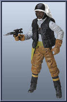 Rebel Vanguard Trooper (Star Wars: Battlefront) from Star Wars - 30th Anniversary Collection - Repaints manufactured by Hasbro [Loose]
