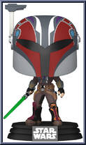 Sabine Wren (Lightsaber) from Star Wars - Ahsoka - Pop! Vinyl Figures manufactured by Funko [Loose]