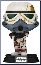 Thrawn's Night Trooper (Blue Mouthpiece) from Star Wars - Ahsoka - Pop! Vinyl Figures manufactured by Funko [Loose]