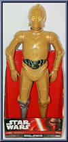 C-3PO (Silver Leg) from Star Wars - Big-Figs - Basic Series manufactured by Jakks Pacific [Front]