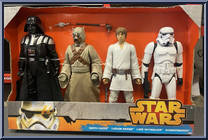 Darth Vader / Tusken Raider / Luke Skywalker / Stormtrooper from Star Wars - Big-Figs - Multi-Packs manufactured by Jakks Pacific [Front]