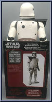 First Order Stormtrooper Sergeant from Star Wars - Big-Figs - Basic Series manufactured by Jakks Pacific [Back]