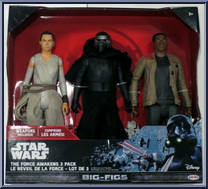 Force Awakens 3 Pack from Star Wars - Big-Figs - Multi-Packs manufactured by Jakks Pacific [Front]
