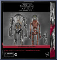 C-3PO (B1 Battle Droid Body) / Super Battle Droid from Star Wars - Black Series (2020) - Attack of the Clones manufactured by Hasbro [Front]