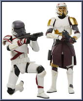 Captain Enoch & Night Trooper from Star Wars - Black Series (2020) - Ahsoka manufactured by Hasbro [Loose]