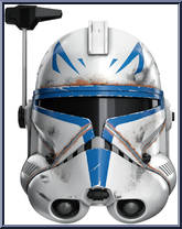 Clone Captain Rex Premium Electronic Helmet from Star Wars - Black Series (2020) - Role Play manufactured by Hasbro [Loose]