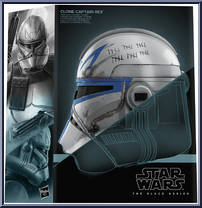 Clone Captain Rex Premium Electronic Helmet from Star Wars - Black Series (2020) - Role Play manufactured by Hasbro [Front]