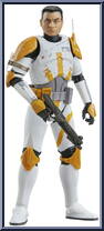 Clone Commander Cody from Star Wars - Black Series (2020) - Revenge of the Sith manufactured by Hasbro [Loose]