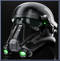 Imperial Death Trooper Premium Electronic Helmet from Star Wars - Black Series (2020) - Role Play manufactured by Hasbro [Loose]