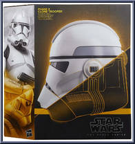 Phase II Clone Trooper Electronic Helmet from Star Wars - Black Series (2020) - Role Play manufactured by Hasbro [Back]