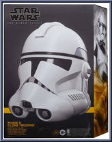 Phase II Clone Trooper Electronic Helmet from Star Wars - Black Series (2020) - Role Play manufactured by Hasbro [Front]