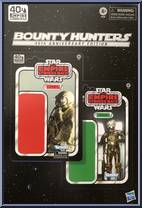 Bounty Hunters (4-LOM / Zuckuss) from Star Wars - Black Series - 40th Anniversary - Empire Strikes Back manufactured by Hasbro [Front]