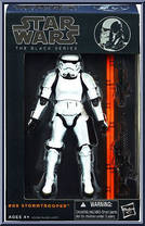 Stormtrooper from Star Wars - Black Series - Orange - 6" Scale manufactured by Hasbro [Front]