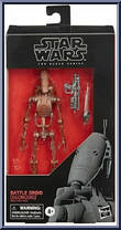 Battle Droid (Geonosis) from Star Wars - Black Series - Red - 6" Scale manufactured by Hasbro [Front]