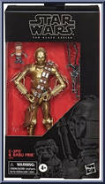 C-3PO & Babu Frik from Star Wars - Black Series - Red - 6" Scale - Exclusives manufactured by Hasbro [Front]