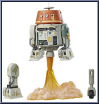 C1-10P (Chopper) from Star Wars - Black Series - Red - 6" Scale manufactured by Hasbro [Loose]