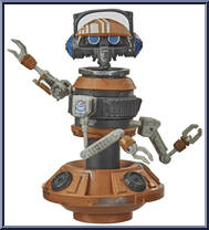 DJ R-3X from Star Wars - Black Series - Red - 6" Scale - Exclusives manufactured by Hasbro [Loose]