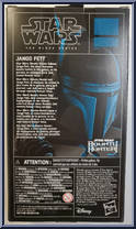 Jango Fett from Star Wars - Black Series - Red - Gaming Greats manufactured by Hasbro [Back]