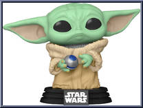 Grogu with Armor (Book of Boba Fett) from Star Wars - Book of Boba Fett - Pop! Vinyl Figures manufactured by Funko [Loose]