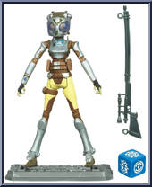 Cato Parasiti from Star Wars - Clone Wars (2008) - Battle Game Cards manufactured by Hasbro [Loose]
