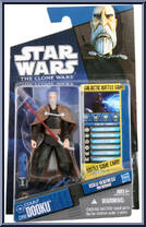 Count Dooku from Star Wars - Clone Wars (2008) - Battle Game Cards manufactured by Hasbro [Front]