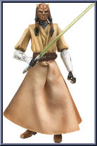 Eeth Koth from Star Wars - Clone Wars (2008) - Battle Game Cards manufactured by Hasbro [Loose]